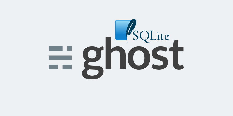 Migrating Ghost from MySQL to SQLite